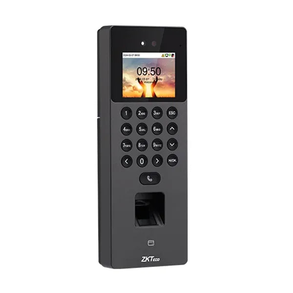 ZKTECO SENSEFACE 2A Control de Acceso y Asistencia con Lector de Huella, Rostro y Tarjeta