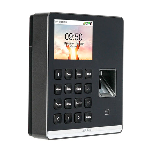 ZKTECO SENSEFP M1B Control de Asistencia WIFI con Lector de Huella y Tarjeta