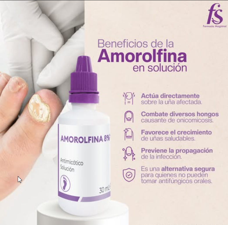 SOLUCION ANTIMICOTICA PODOLOGICO AMOROLFINA