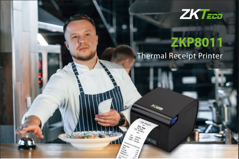 IMPRESORA TÉRMICA PARA COCINA USB-LAN-RS232 300MM/S ZKTECO RESTAURANTES