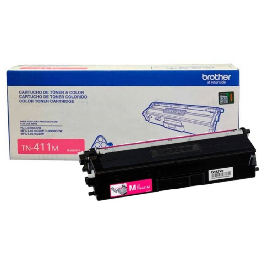 TONER BROTHER TN411M ROJO(MFCL8900CDW)1,800 PAG.