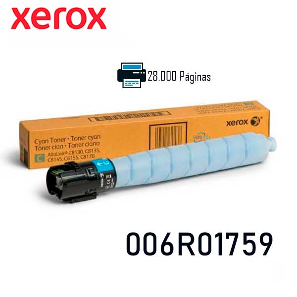 TONER XEROX 006R01759 CIAN PARA C8170/C8270