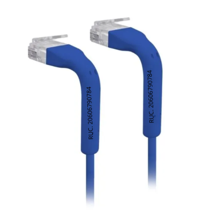 Cable de red RJ45 azul de 0.3m