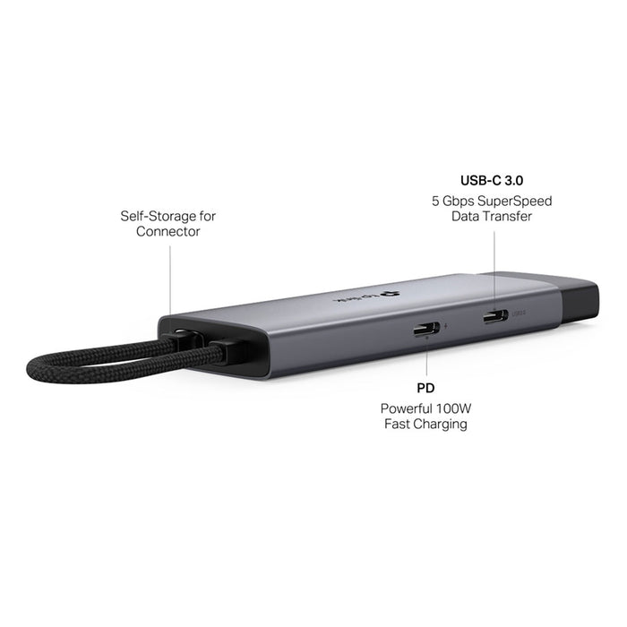 TP-LINK UH5020C Adaptador HUB USB tipo C 5 en 1 5Gbps