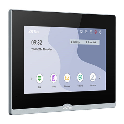 ZKTECO VT07-B26L-W Monitor WIFI 7" para Video Portero VEX-B25L y VE01-B24L-W