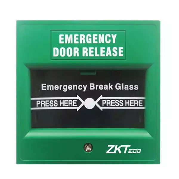 ZKTECO ZKABK902A-G Botón de Apertura para 2 puertas