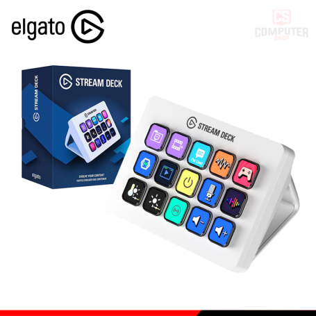 ELGATO STREAM DECK + WHITE EDITION