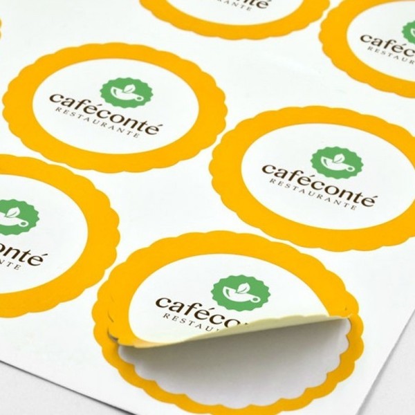 PEGATINAS ADHESIVOS STICKER 1 MILLAR OFICIO TROQUEL