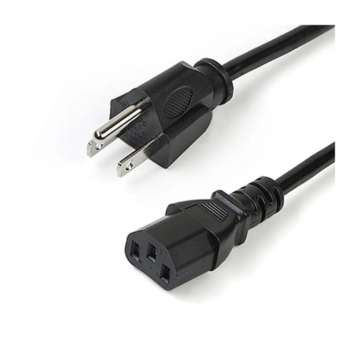AC line cord, US Type B, 1.2m  C13 connector