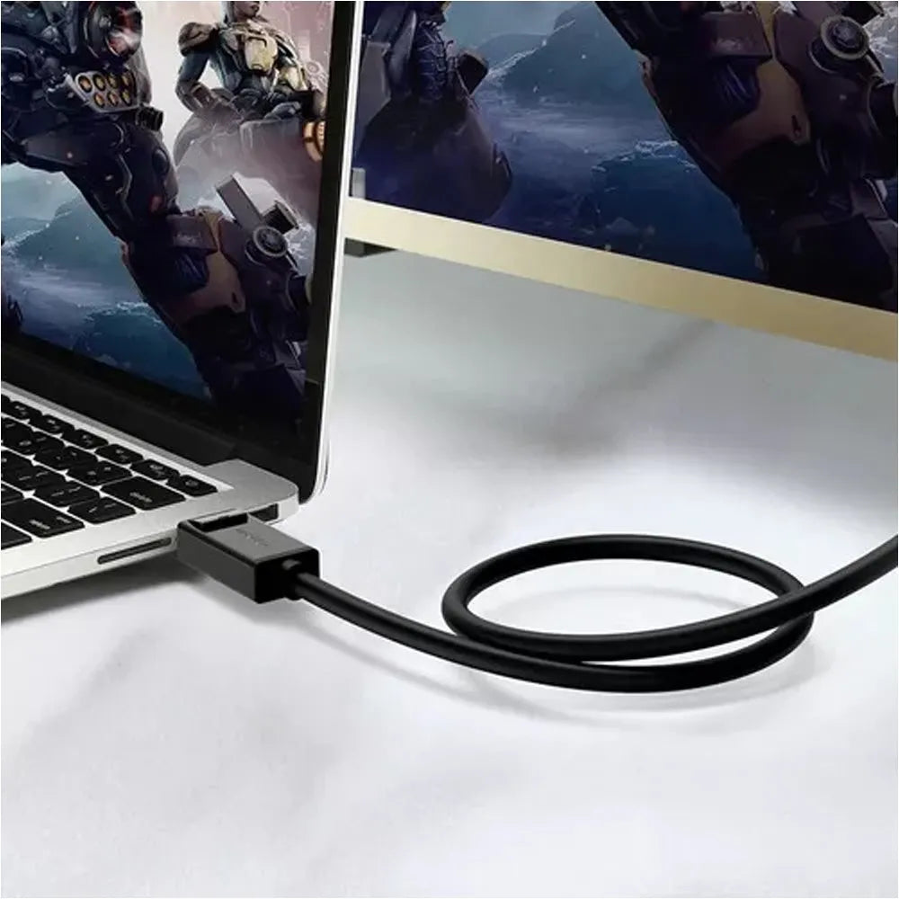 CABLE DISPLAY PORT 1.2 - MACHO A MACHO - 5 MTS - RESOLUCION 4K A 60 HZ