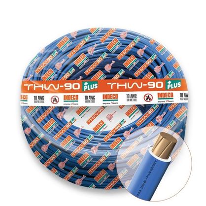 CABLE ELECTRICO 7 HILOS INDECO NACIONAL #10 AWG 100MTS + PLUS