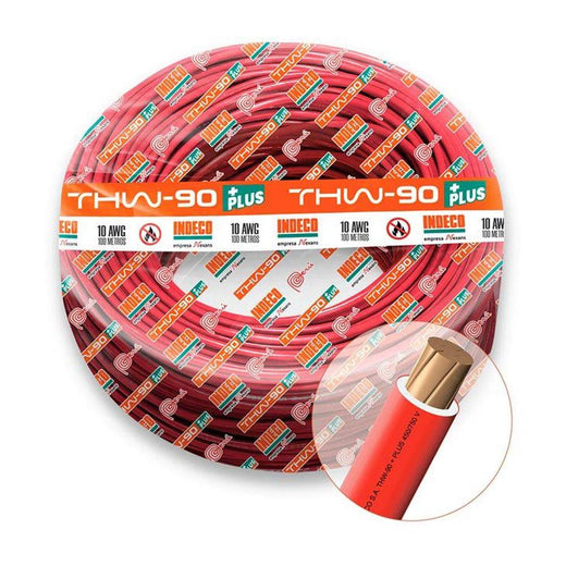 CABLE ELECTRICO 7 HILOS INDECO NACIONAL #10 AWG 100MTS + PLUS
