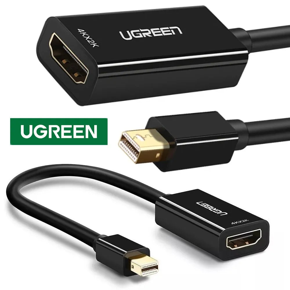 CONVERTIDOR MINI DP A HDMI HEMBRA 4K