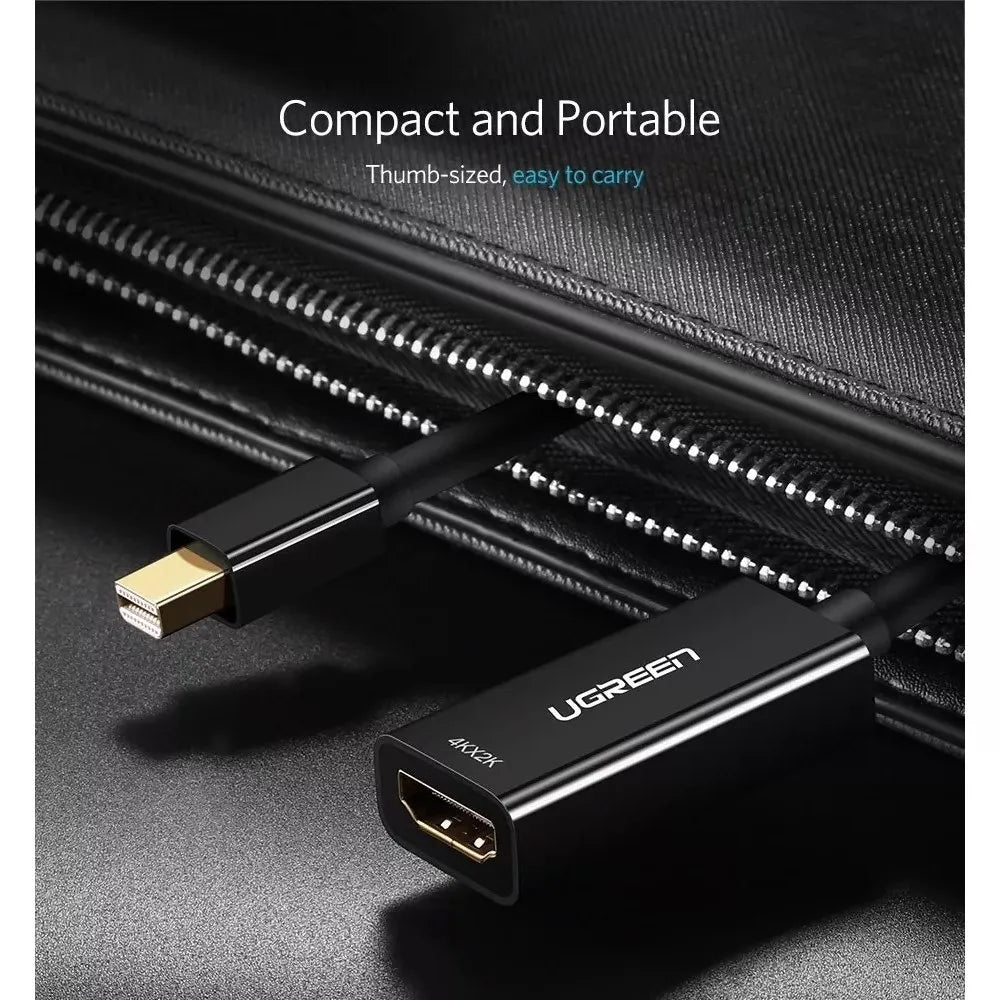 CONVERTIDOR MINI DP A HDMI HEMBRA 4K