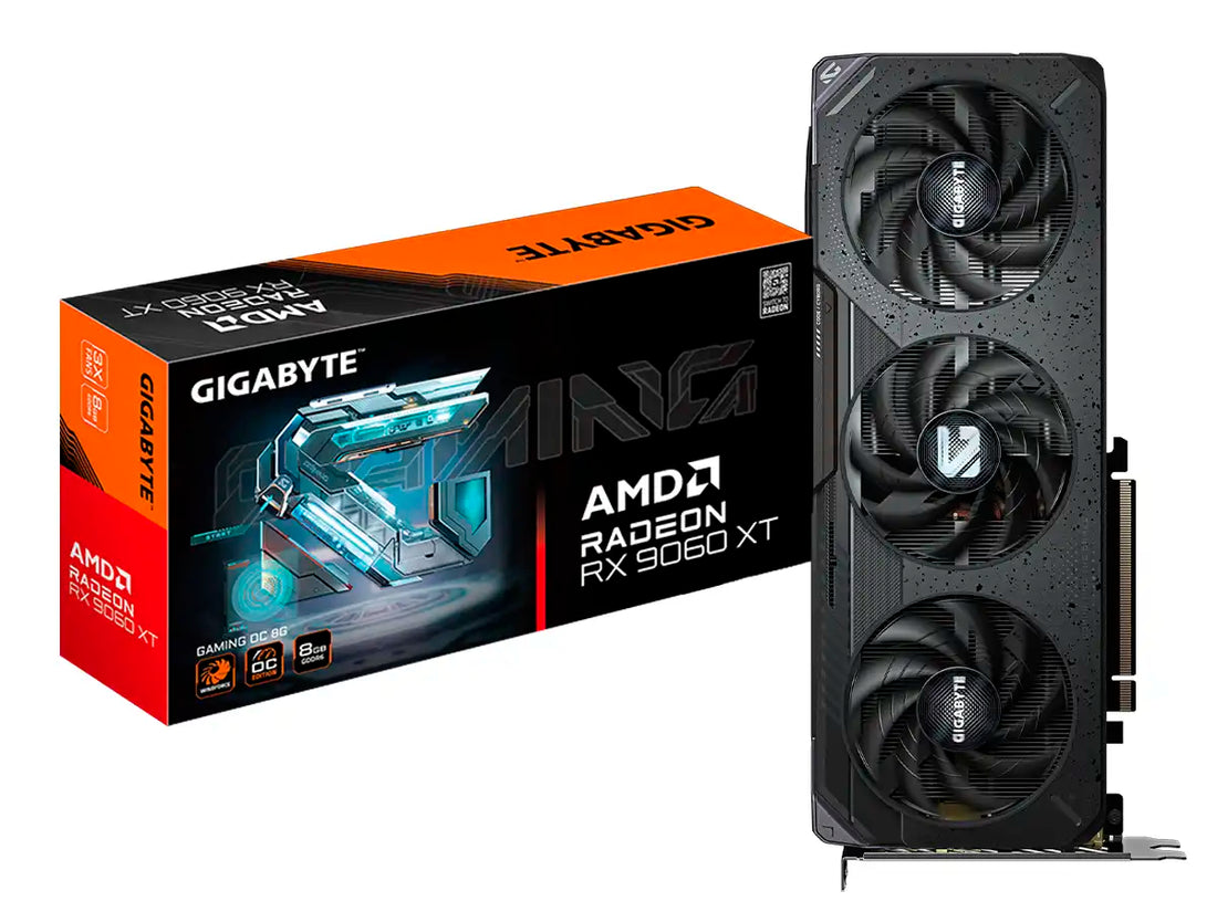 Tarjeta De Video Gigabyte Radeon Rx 9060 Xt Gaming Oc 8G, 8 Gb Gddr6, Pci-E 5.0