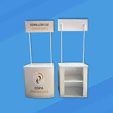 MÓDULO STAND COUNTER PORTATIL PVC 80X200CM MARKETING PUBLICITARIOS