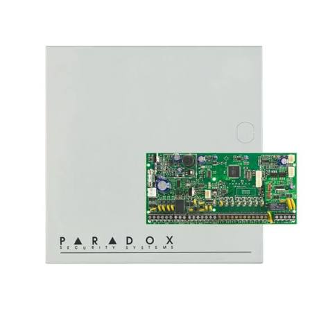 Central de Alarma Spectra 4 Zonas Paradox SP4000 con Caja
