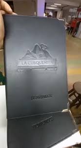 CARTAS DE MENÚ RESTAURANTES CUERO BIOCUERO CON MICAS DE 2A10