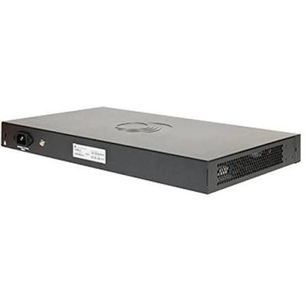 CNMATRIX EX1028-P, INTELLIGENT ETHERNET POE+ SWITCH, 24 1GBPS AND 4 1GBPS SFP FIBER PORTS - NO PWR CORD.