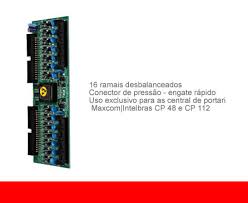 Tarjeta de 16 Extensiones Balanceadas CP 48-112