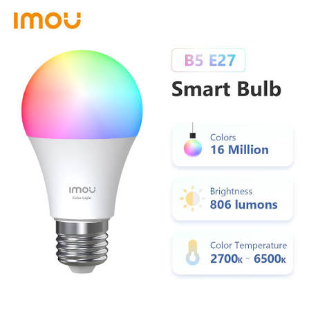 BOMBILLA ,LED, WIFI, 806LM, E27