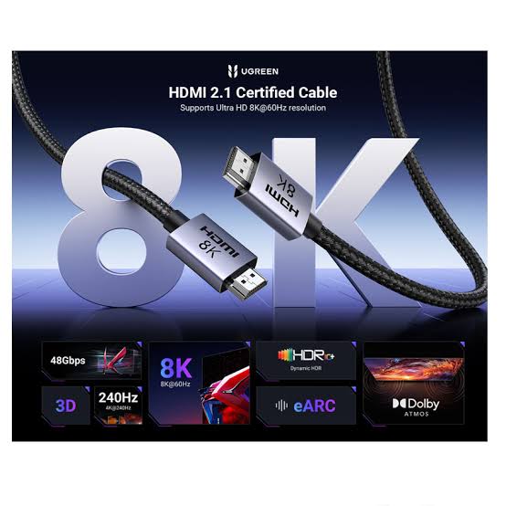 CABLE HDMI 8K