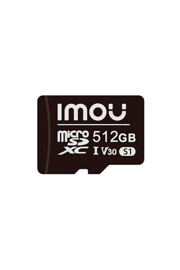 IMOU Memoria MicroSD 512GB Clase 10 para Cámara de Seguridad 24/7