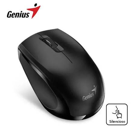 MOUSE GENIUS NX-8006S WIRELESS BLUEEYE SILENT ERGONOMICO BLACK/RED (31030024401)