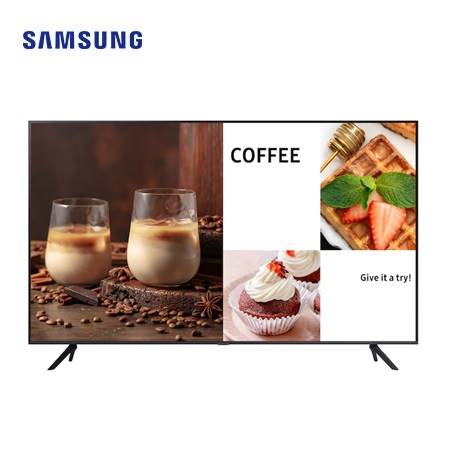 TELEVISOR SAMSUNG 85" BIZ TV 4K SMART TV TIZEN (LH85BEFHLGGXPE)*