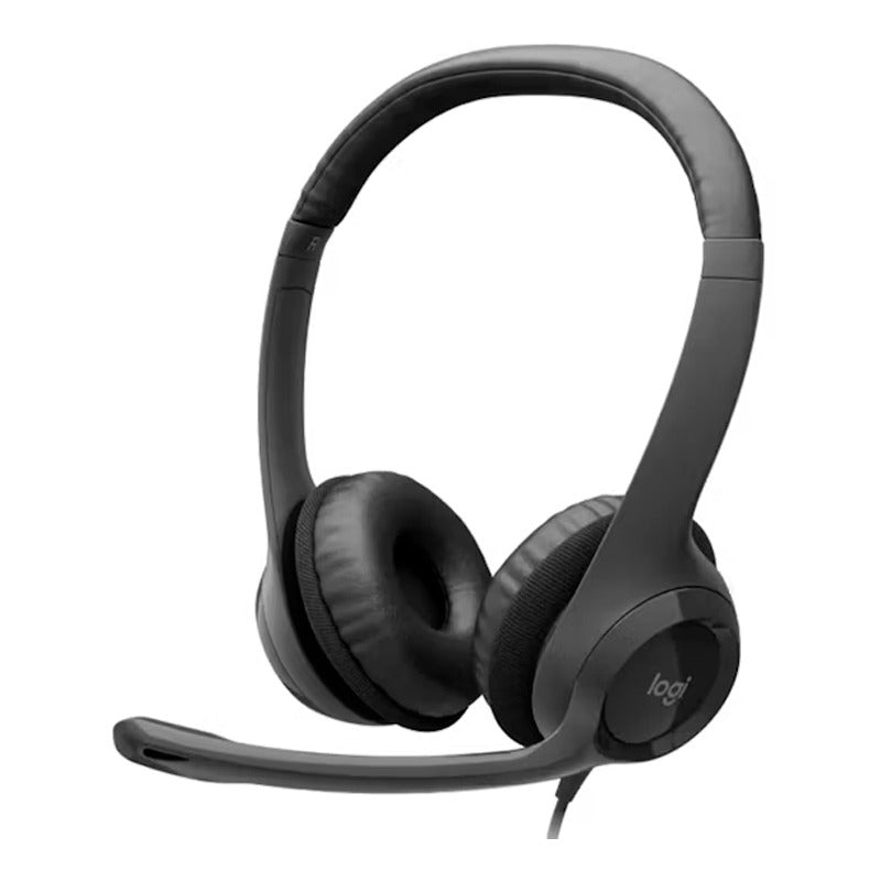 AUDIFONO C/MICROF. LOGITECH H390 USB NOISE CANCELLING BLACK (981-000014)-P