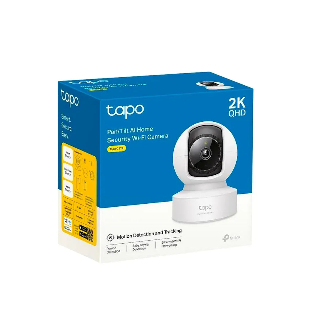 TAPO C222 TAPO CÁMARA WIFI INTERIOR 2K QHD 2560X1440 4MP TP-LINK