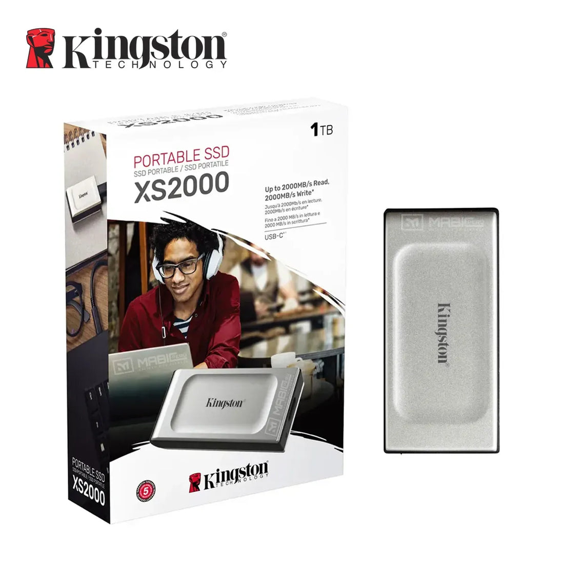 SSD EXTERNO 1TB XS2000 KINGSTON (SXS2000/1000G)