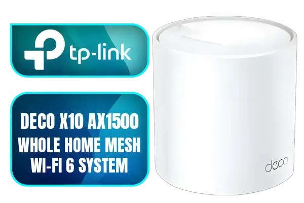 DECO X10 (3-PACK) MESH WIFI 6 AX1500 DUAL BAND TP-LINK