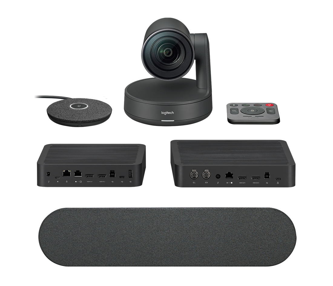 CAMARA LOGITECH B2B RALLY KIT BUNDLE CONFERENCECAM (1 SPK -1 MIC) BLACK (960-001217)