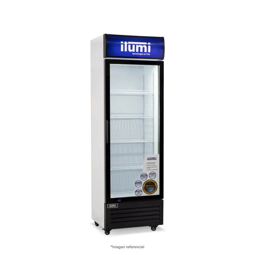 Bc Cooler (Conservador) Puerta Vidrio Vertical 350L Negro Ilumi