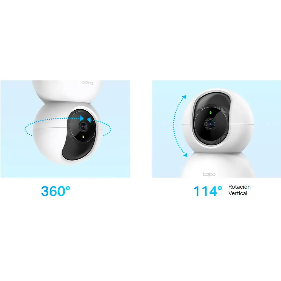 TAPO C210 CÁMARA WIFI INTERIOR 2K 3MP 360° CON IA Y SEGUIMIENTO TP-LINK