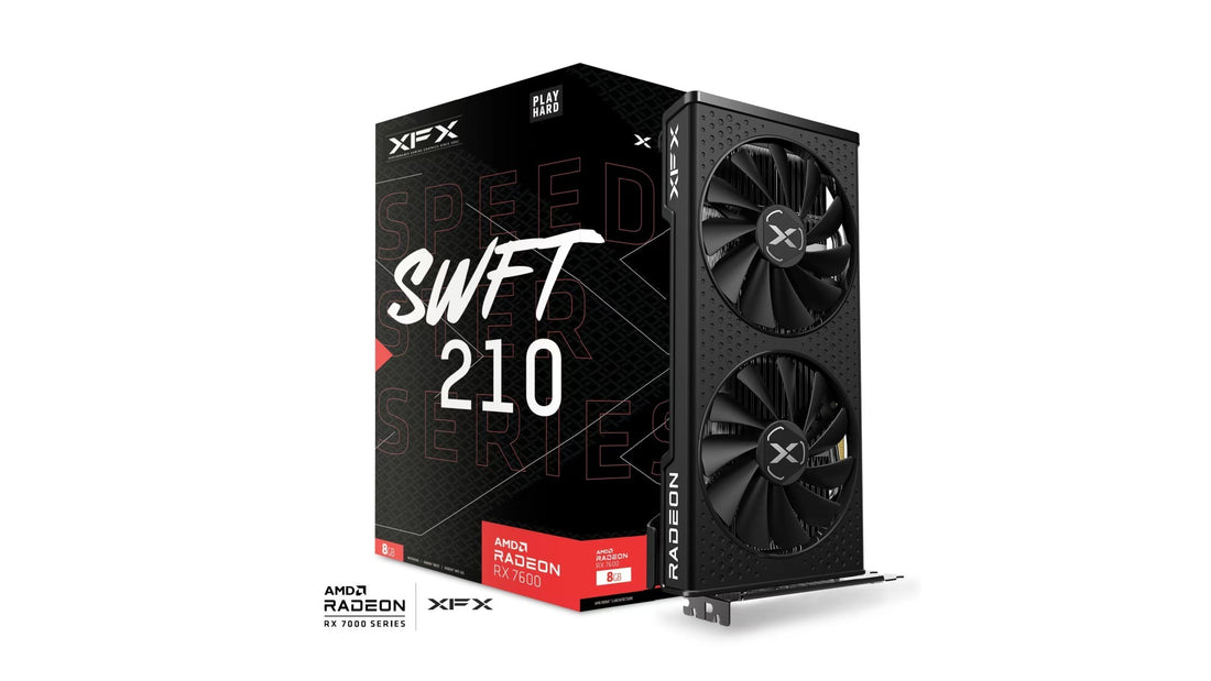 RADEON™ XFX SWFT 210 RX7600 8GB X2 CE RX-76PSWFTFY