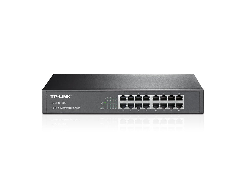TL-SF1016DS SWITCH FAST ETHERNET 16 PUERTOS TP-LINK