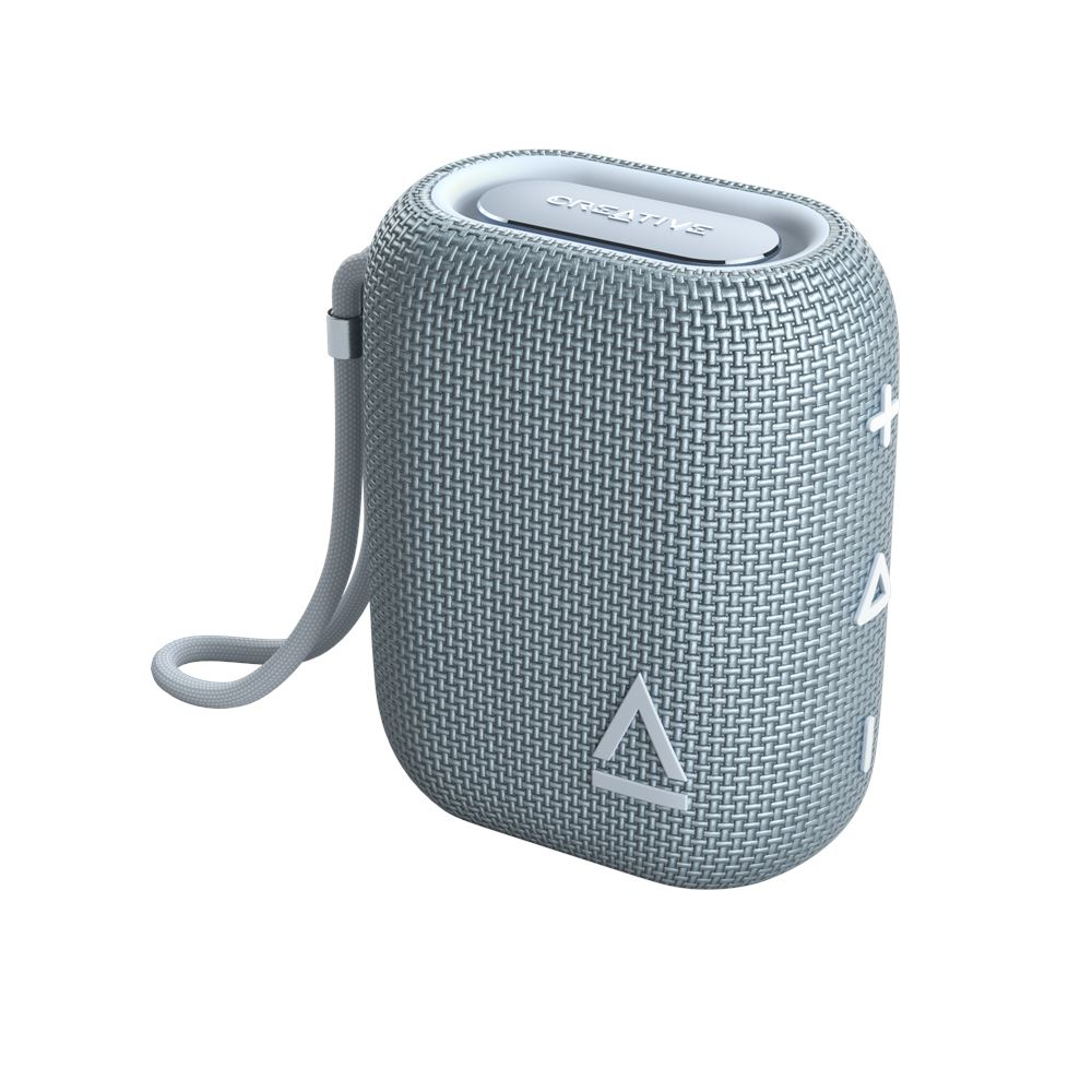 PARLANTE CREATIVE MUVO FLEX AURACAST 10WP / MIC / BT 5.3 / IPX67 / 10H / USB-C GREY (51MF8475AA002)