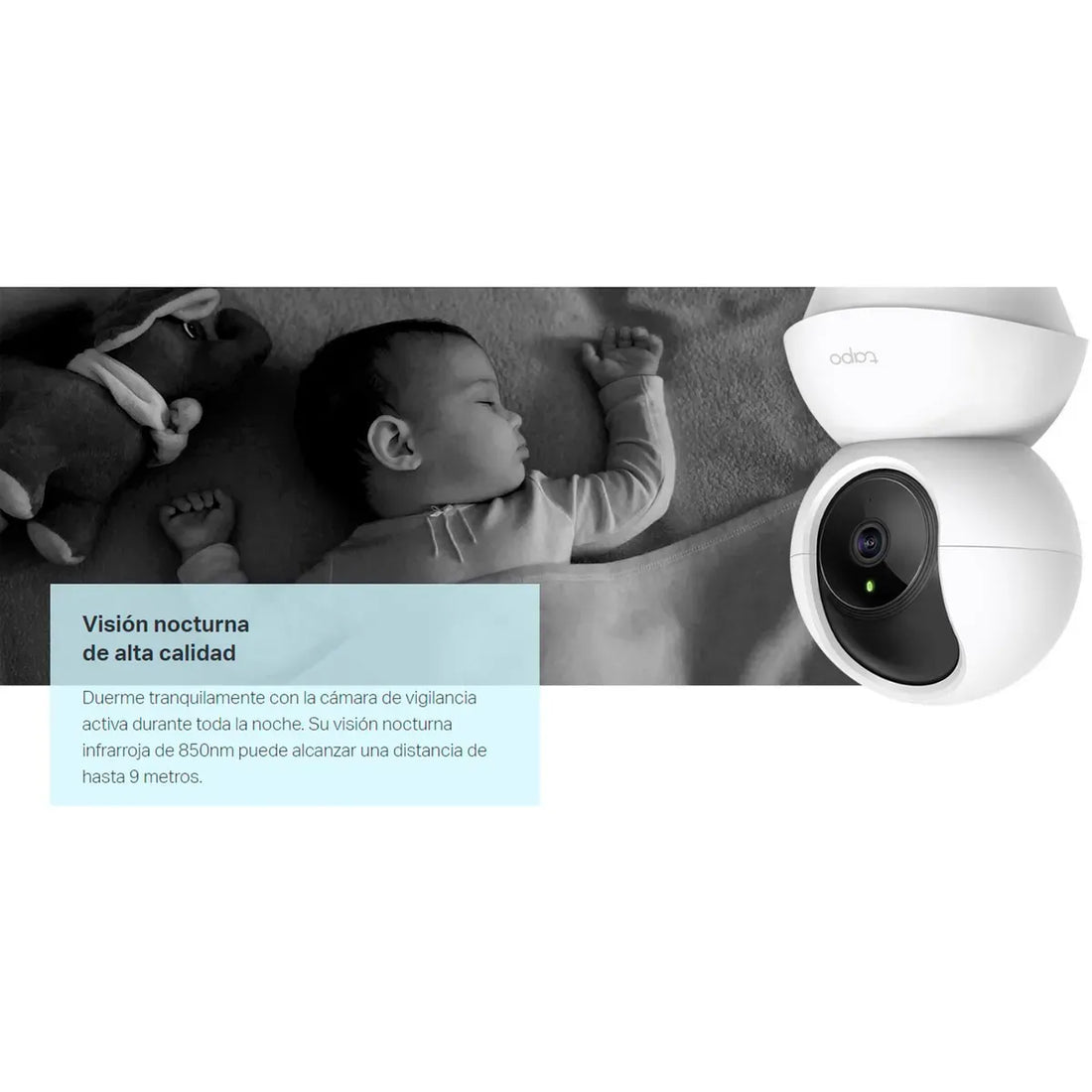 TAPO C210 CÁMARA WIFI INTERIOR 2K 3MP 360° CON IA Y SEGUIMIENTO TP-LINK