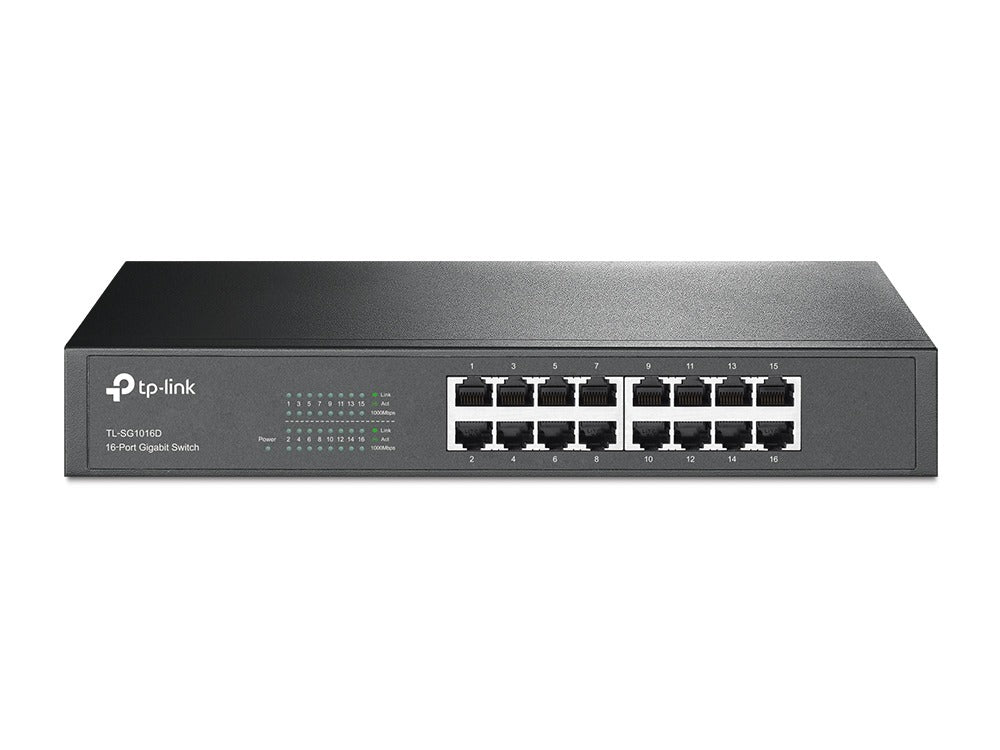 TL-SG1016D SWITCH GIGABIT 16 PUERTOS TP-LINK