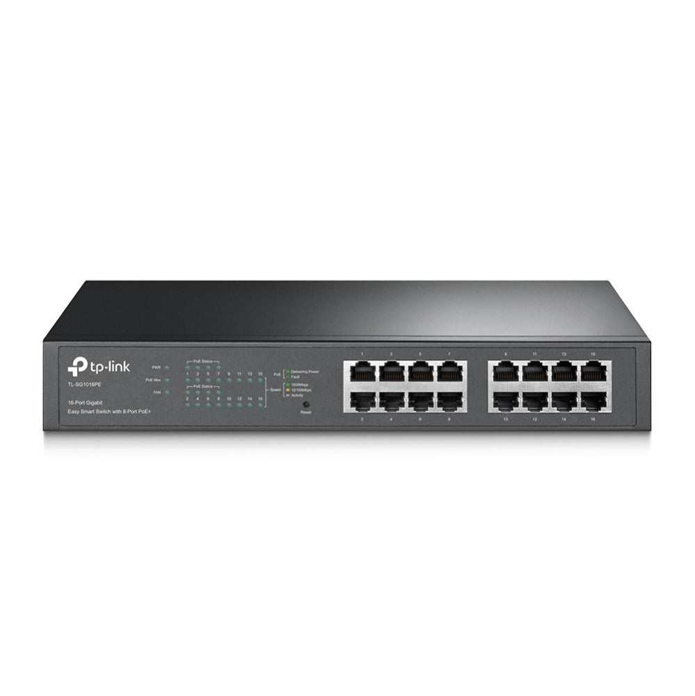 TL-SG1016PE SWITCH GIGABIT 16 PUERTOS 8 POE+ SMART TP-LINK