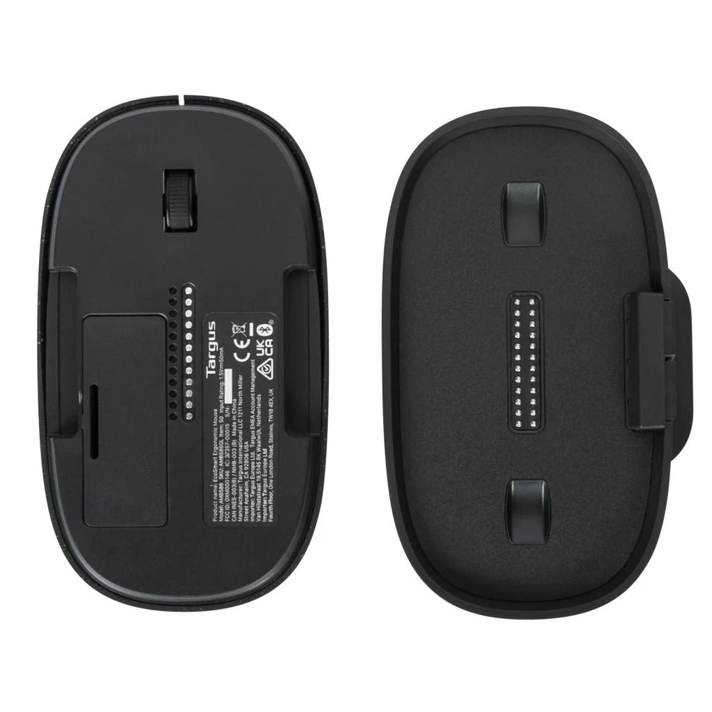 MOUSE TARGUS ERGOFLIP ECOSMART BLUETOOTH MULTI-DISPOSITIVO AMBIDIESTRO BLACK (AMB586GL)