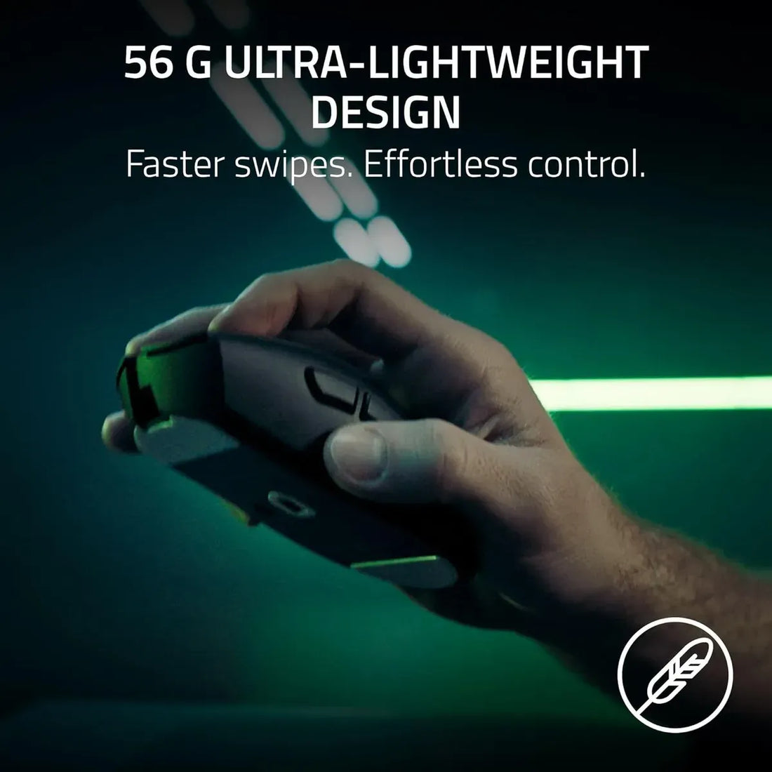 MOUSE RAZER DEATHADDER V4 PRO 45K DPI 150H WIRELESS HYPERPOLLING 8,000HZ SWITCH OPTICO 100M