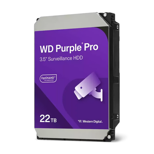 Disco Duro Western Digital Purple Pro 22TB 3.5" SATA 512MB 7200 RPM