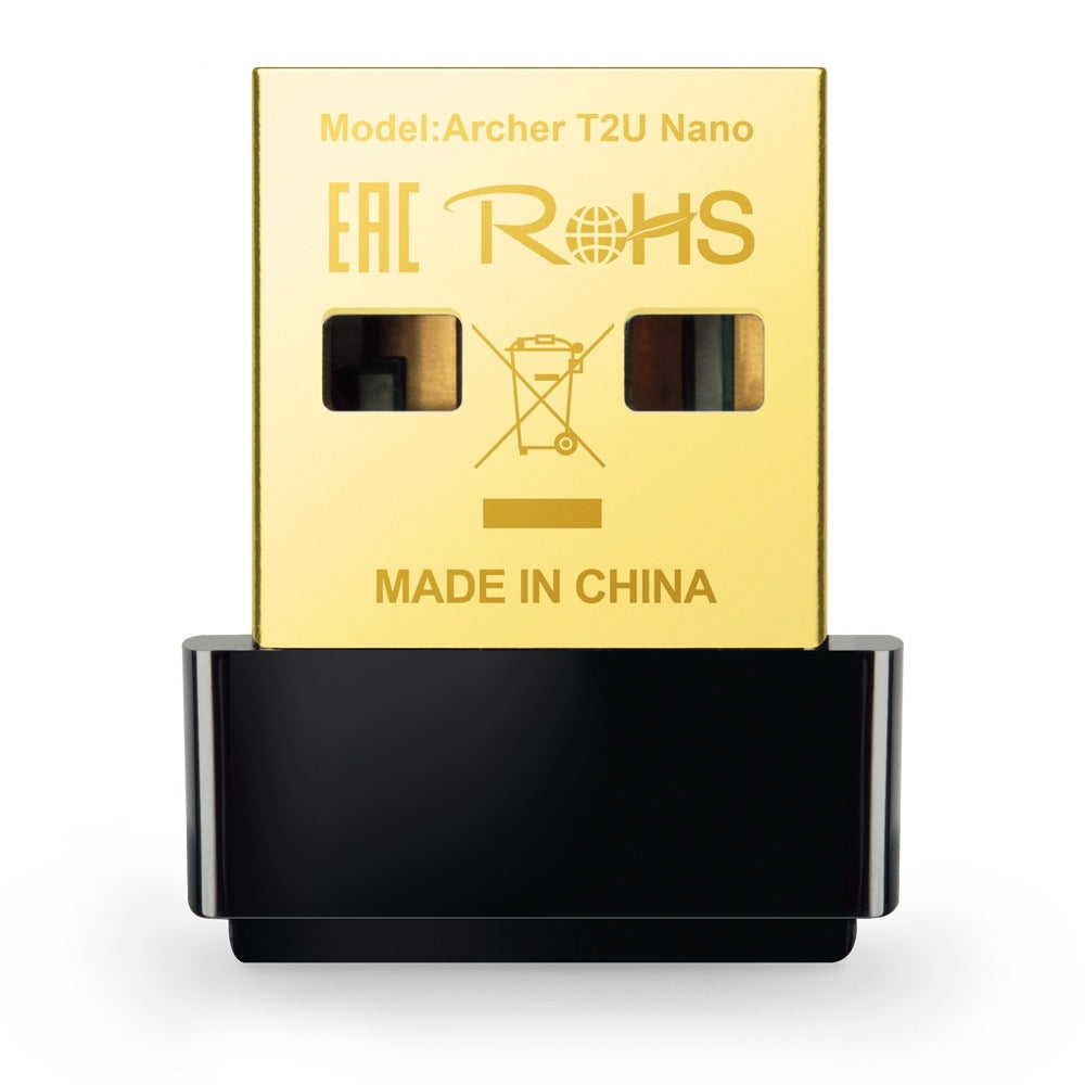 ARCHER T2U NANO ADAPTADOR USB WIFI 5 AC600 COMPACTO TP-LINK