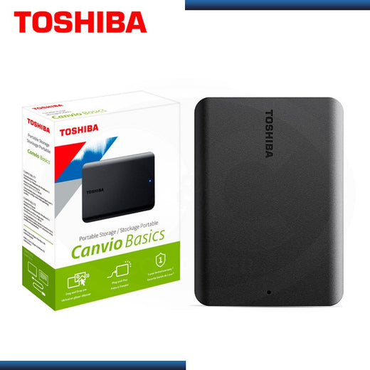 DISCO EXT. 2TB BASIC 3.0 TOSHIBA NEGRO (HDTB520XK3AA)