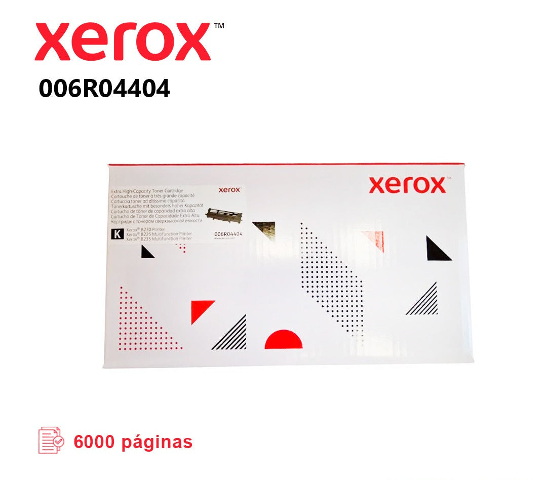 TONER XEROX 006R04404 6K PÁGINAS