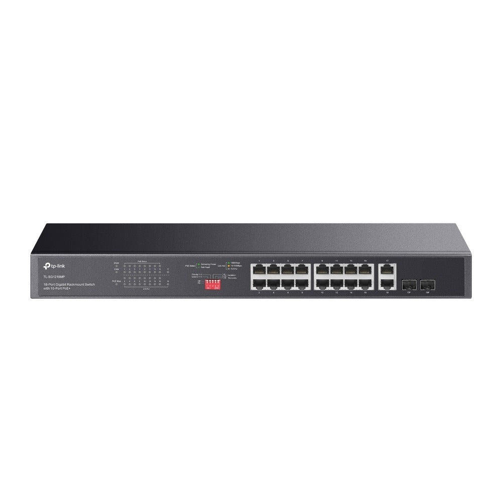 TL-SG1218MP SWITCH GIGABIT 16 PUERTOS POE+ TP-LINK