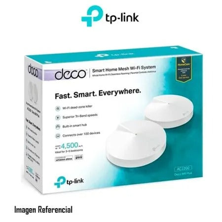 DECO M9 PLUS (2-PACK) MESH WIFI 5 AC2200 TRI-BAND TP-LINK